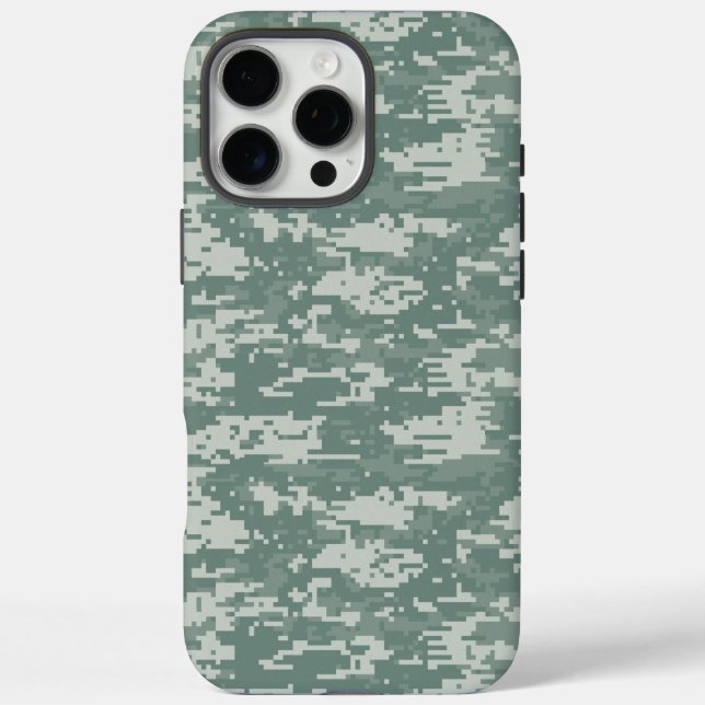 Digital Camouflage Army Woodland Camo Case-Mate iPhone Case (Back)