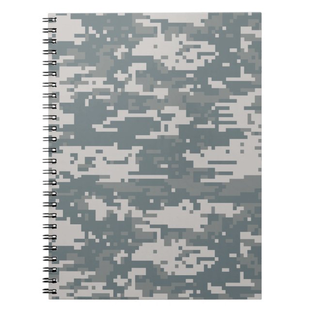 Digital Camouflage Notebook (Front)