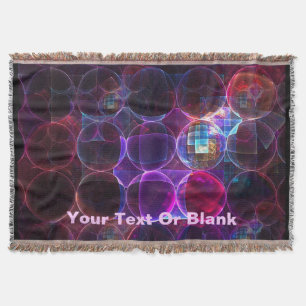 Digital Cavitation Throw Blanket