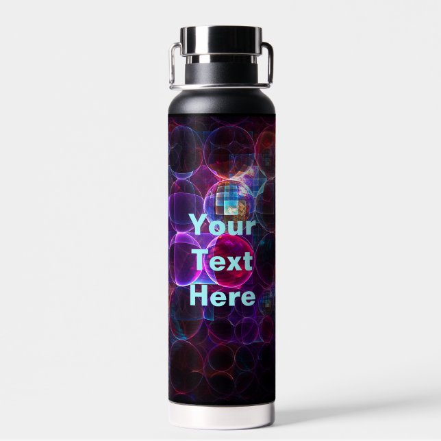 Digital Cavitation Water Bottle (Back)