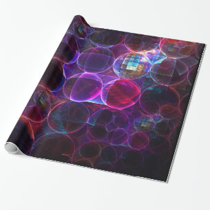 Digital Cavitation Wrapping Paper