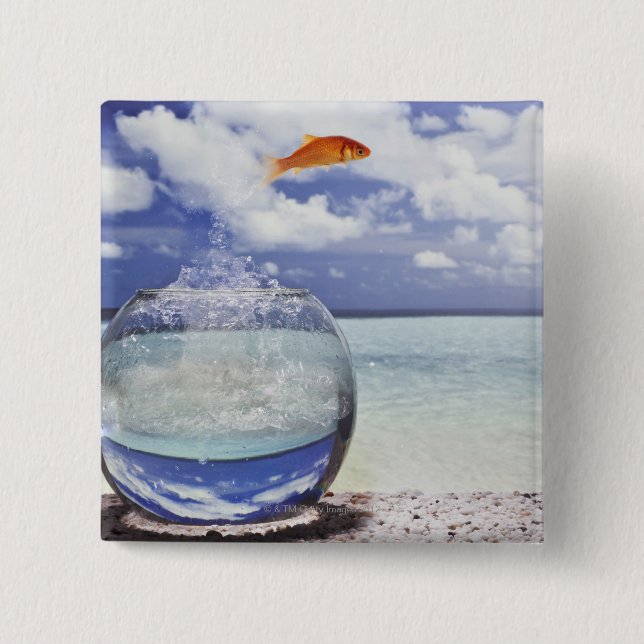 Digital composition 15 cm square badge (Front)