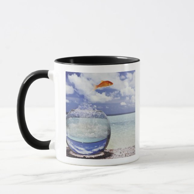 Digital composition mug (Left)