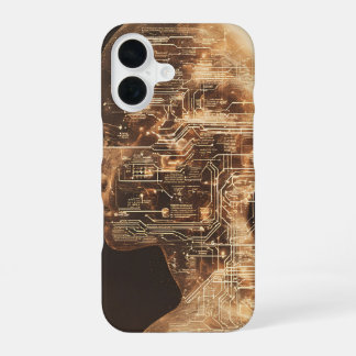 Digital Consciousness iPhone 16 Case
