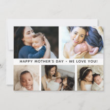 Digital Custom Photo Collage Mother's day 