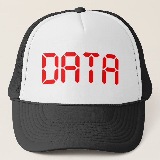 DIGITAL DATA TRUCKER HAT (Front)