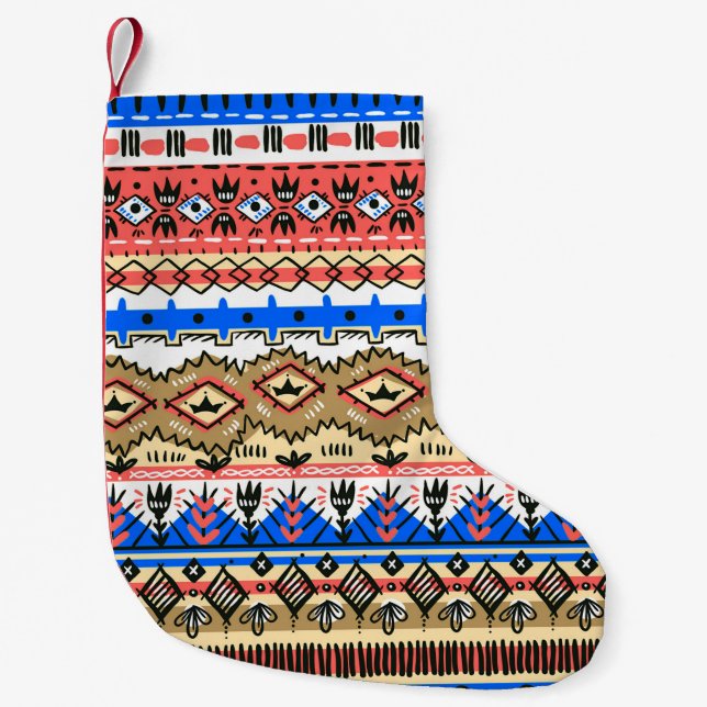 digital design textile shirts borders small christmas stocking (Front)