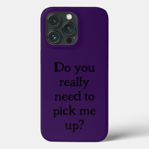 Digital Detox Phone Addiction Minimal iPhone 13 Pro Case