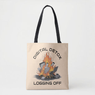 Digital Detox Tote Bag