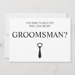 Digital Download Groomsman Card, Groomsmen & Best  Invitation