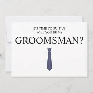 Digital Download Groomsman Card, Groomsmen & Best Invitation