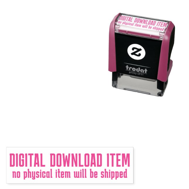Digital Download Item - No Physical Item Shipped Self-inking Stamp (In Situ)