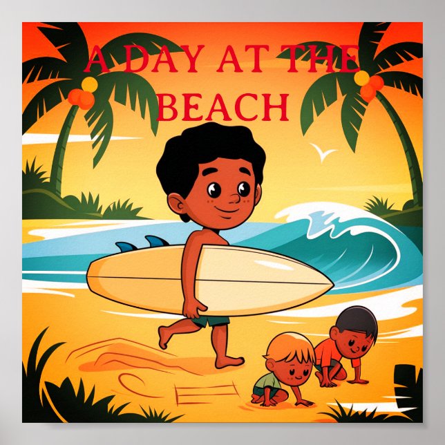 Digital Downloadable Nursery Poster (Front)