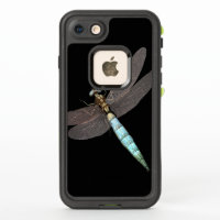 Digital Dragonfly on Black