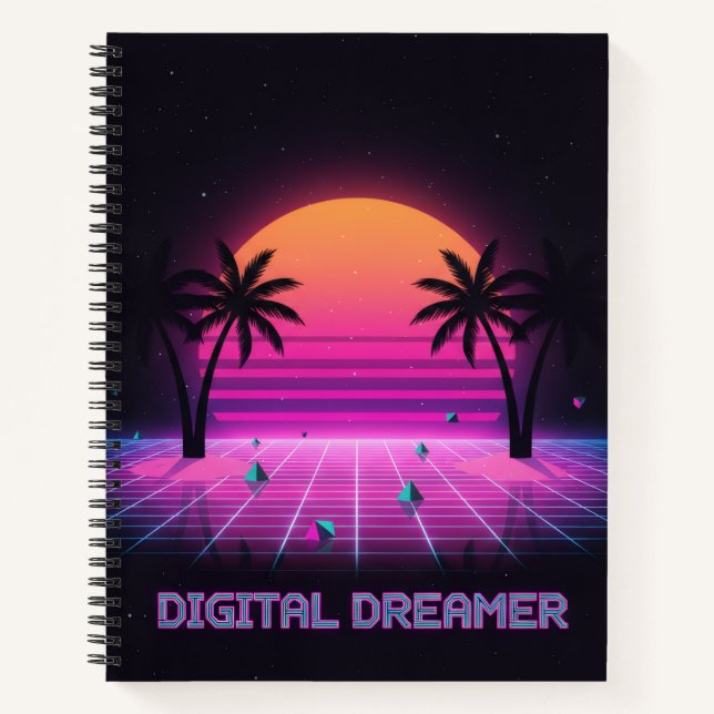 Digital Dreamer Hardcover Journal (Front)
