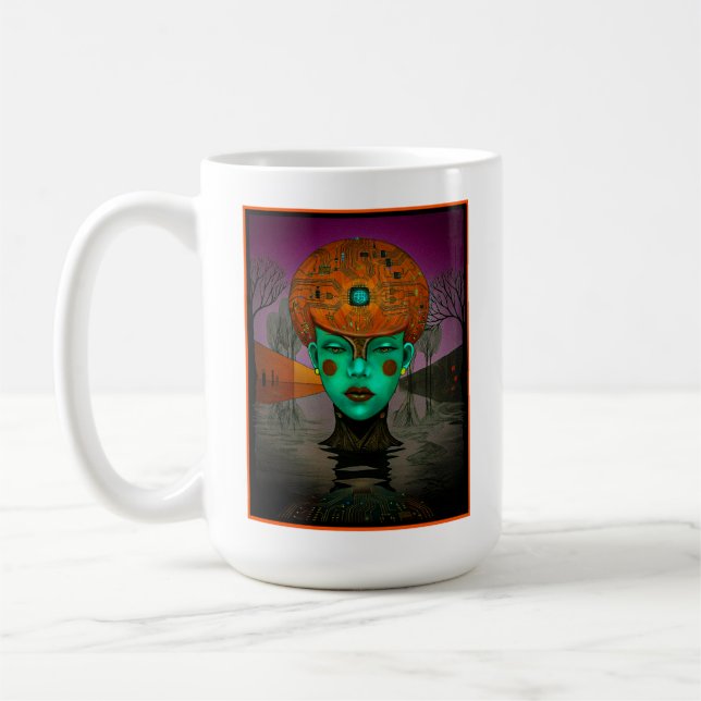 Digital Dreaming Coffee Mug (Left)