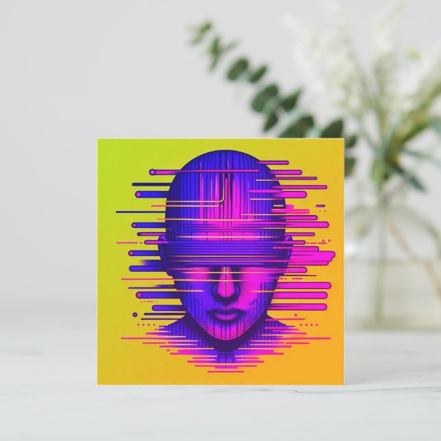 Digital Dreams Card (Standing Front)