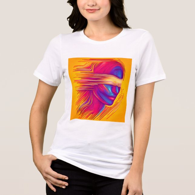 Digital Dreams  Tri-Blend Shirt (Front)