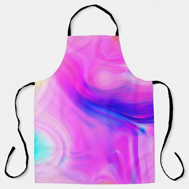 Digital effects. Multicolor abstract background. C Apron (Front)