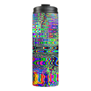 Digital effects. Multicolor abstract background. C Thermal Tumbler