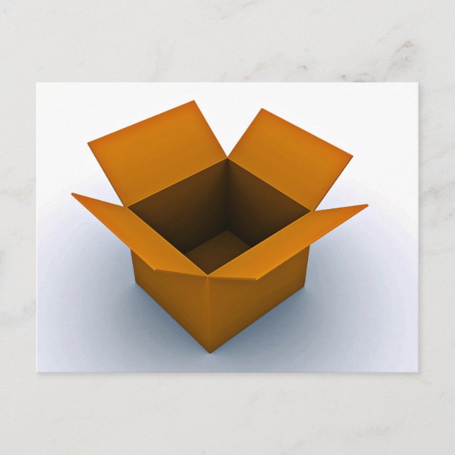 Digital Empty Box Postcard (Front)