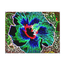 Digital enhanced Hawaiian Hibiscus prints