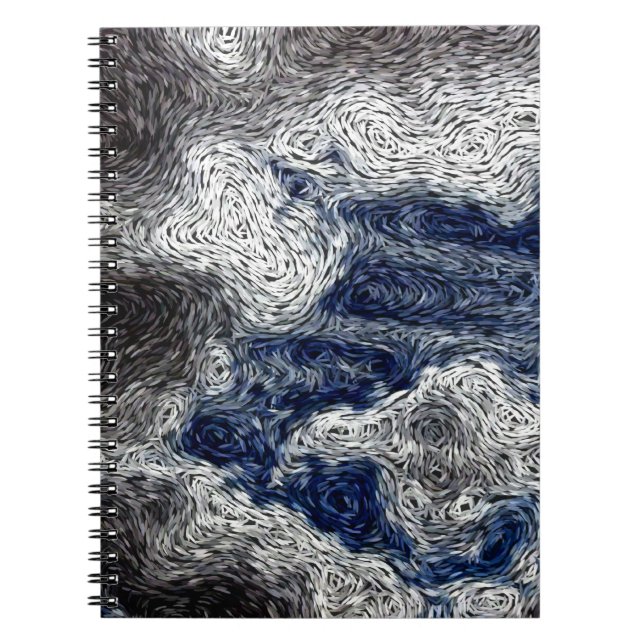Digital Expressionism: Storm Cloud Approach Notebook (Front)
