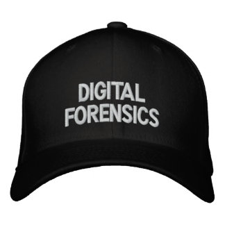 Digital Forensics Embroidered Hat