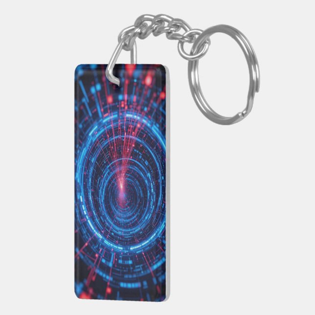 Digital Fortress: The Secure Stream Key Ring (Back Right)