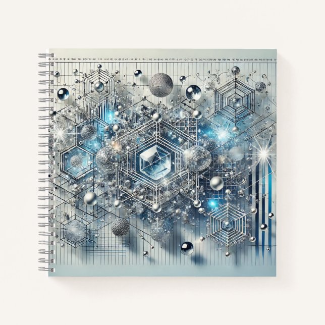 Digital Geometry & Molecular Structures Notebook (Front)