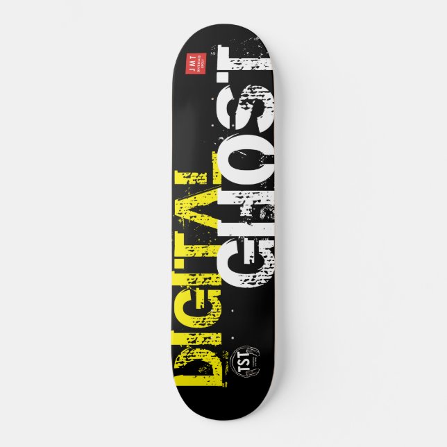 DIGITAL GHOST Skateboard (Front)