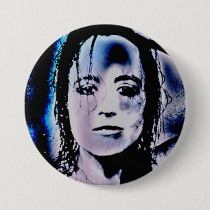Digital Girl 7.5 Cm Round Badge