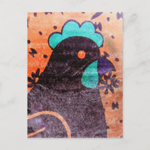 Digital Hen Postcard