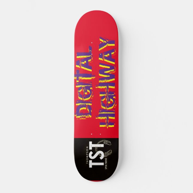 DIGITAL HIGHWAY / TST / JMT SKATEBOARDS (Front)