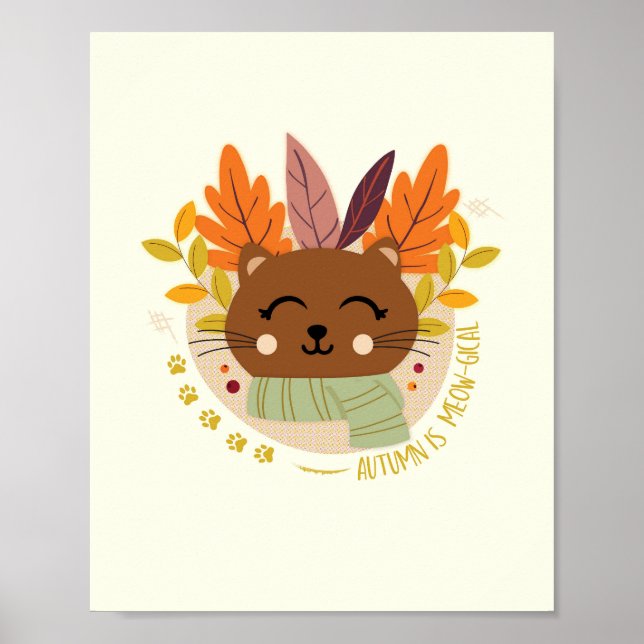 Digital Illustration Nursery Decor Printable (Front)