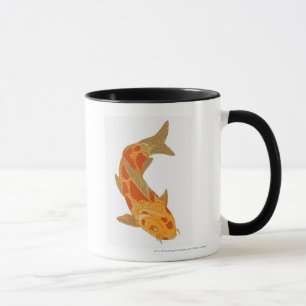 Digital illustration of Koi Carp Mug