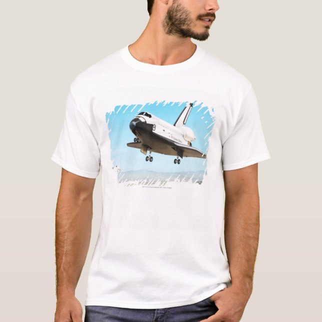 Digital illustration of Space Shuttle T-Shirt (Front)
