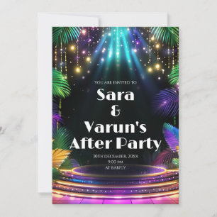 Digital Indian Cocktail Party invitation Indian