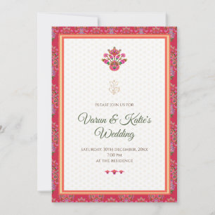 Digital Indian invitation & Indian Wedding invite