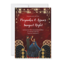 Digital Indian Sangeet invites Sangeet invitations