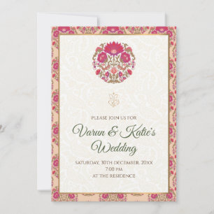 Digital Indian Wedding invitation & Hindu Wedding 