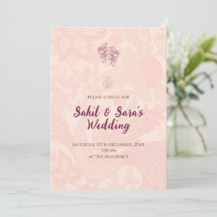 Digital Indian Wedding invitation Hindu wedding