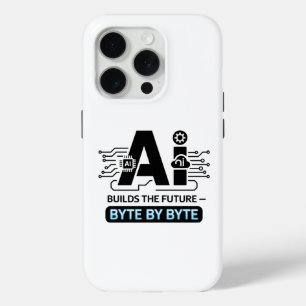 Digital Innovation Computer Science AI Art iPhone 15 Pro Case