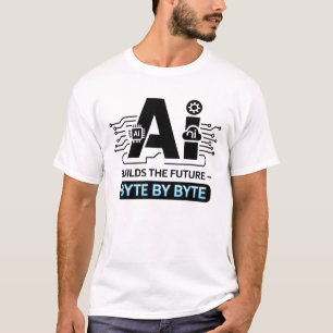 Digital Innovation Computer Science AI Art T-Shirt