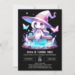 Digital Kids Wizard Birthday Invitation