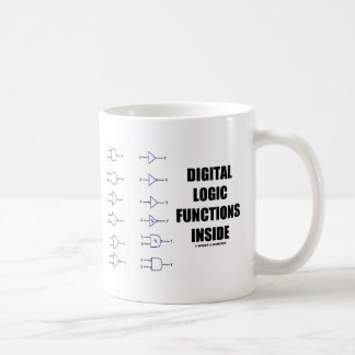 Digital Logic Functions Inside (Computer) Coffee Mug