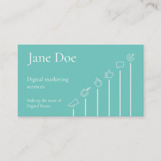 Digital Marketing Expert Business Card Template