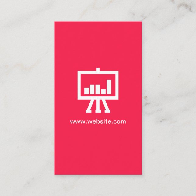 Digital Marketing / Vibrant Business Card (Front)