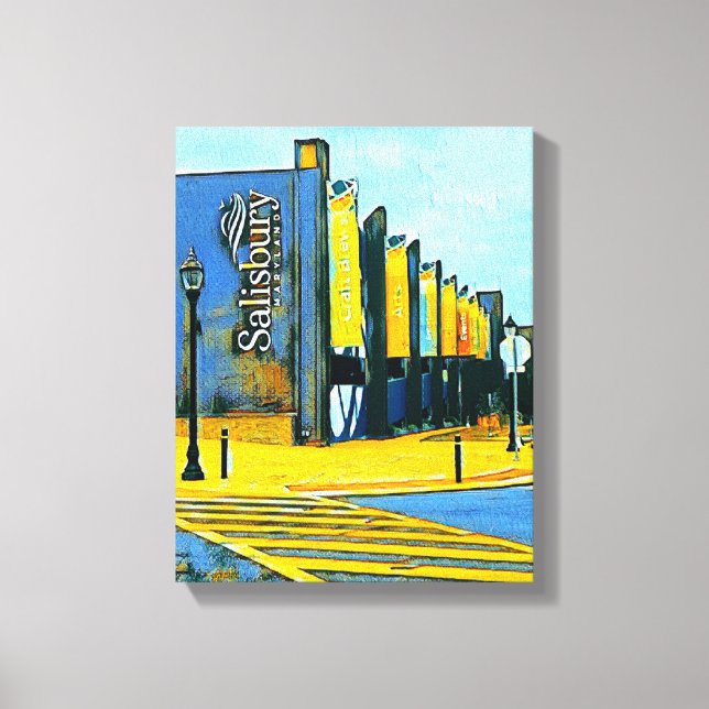 Digital Mixed Media Stretched Canvas Print (Front)