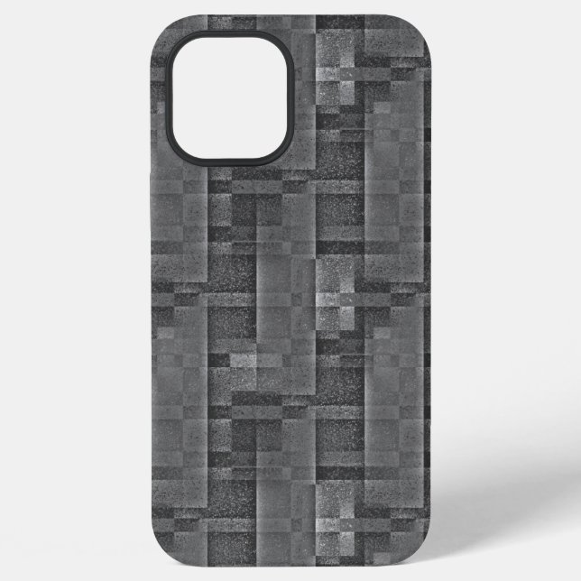 Digital Mounting of Matte Granite Marble iPhone Case (Back)